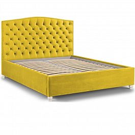 Кровать "Пальмира" 160 БНП yellow - Фото предпросмотра