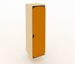 Шкаф для детской одежды ШГ-1М оранжевый - Фото предпросмотра