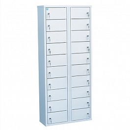Шкаф-модуль для индивидуального хранения на 20 ячеек - Фото предпросмотра