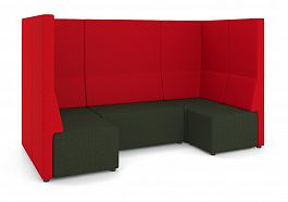 Модульный диван "M10-1V3х2, M10-1D3 х2, M10-2D3" компоновка №5 - Фото предпросмотра