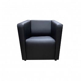 GRUPPO 396;GRUPPO 396 Кресло Итон, искусственная кожа, цвет черный Ecotex 3001 - Фото предпросмотра