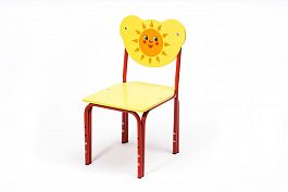 Детский стульчик Кузя Солнышко H 180...220 - Фото предпросмотра
