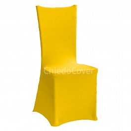 Чехол 01 на стул Кьявари, желтый - Фото предпросмотра