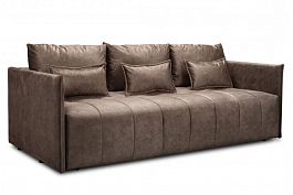 Диван-кровать «Чилетти» коричневый - Фото предпросмотра