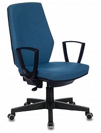 Кресло Бюрократ CH-545 синий 38-415 крестовина пластик "Компьютерные кресла" ТО-002159002575 синий - Фото предпросмотра