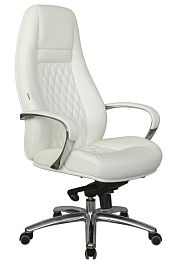 Кресло Orso F185 Белый (6207) натуральная кожа - Фото предпросмотра