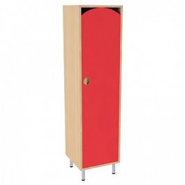 Шкафчик для одежды 1-секционный малый (цветной фасад) - Фото предпросмотра
