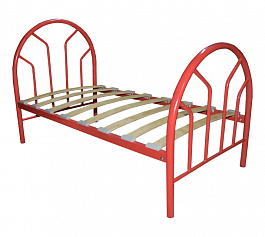 Кровать детская 1-ярусная «Софа-2» металлическая - Фото предпросмотра