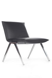 Кресло Essex F2313 Чёрное экокожа-микрофибра (NX9710) - Фото предпросмотра