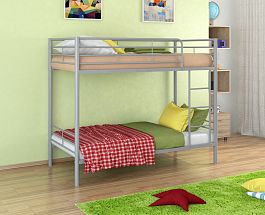 Двухъярусная кровать "Севилья-3" серый - Фото предпросмотра