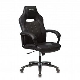 Кресло компьютерное Zombie VIKING 2 AERO, экокожа/ткань, черное, 1180816 - Фото предпросмотра