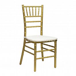 Подушка 01 для стула Кьявари, журавинка белая гладь, 2см - Фото предпросмотра