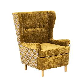 Кресло Дженкс Шенил, золото - Фото предпросмотра