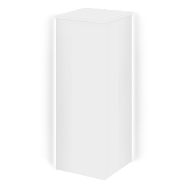 Onix Колонна угловая внешняя с подсветкой левая O.R-KU.VNE.S (L) Белый бриллиант 432*432*1175 - Фото предпросмотра