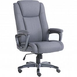 Кресло офисное BRABIX PREMIUM "Solid HD-005", нагрузка до 180 кг, ткань, серое, 531823 - Фото предпросмотра
