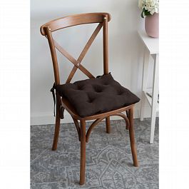Подушка на стул KARET, коричневый - Фото предпросмотра