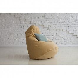 Кресло-мешок "Дели" желтый - Фото предпросмотра