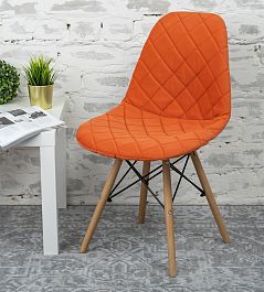 Чехол Е06 на стул Eames, оранжевый - Фото предпросмотра