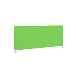 Metal System Экран тканевый боковой Б.ТЭКР-90 Зелёный/Белый металл 900*390*22 - Фото предпросмотра
