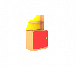 Стенка модульная «Кубик-Рубик» модули 5 цветной фасад - Фото предпросмотра