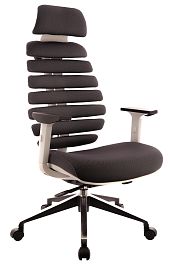 Кресло Everprof Ergo Grey ткань серый - Фото предпросмотра