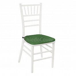 Подушка 01 для стула Кьявари, 2см, ричард зеленый - Фото предпросмотра