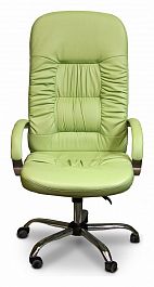 Кресло для руководителя Болеро КВ-03-131112 зеленое - Фото предпросмотра