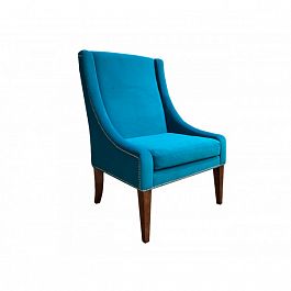 GRUPPO 396;GRUPPO 396 Кресло Нейл в ткани Valencia 25 цвет голубой - Фото предпросмотра
