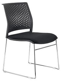 Кресло Color RCH D918B Чёрная спинка/Чёрное сидение - Фото предпросмотра