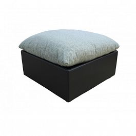GRUPPO 396;GRUPPO 396 Пуфик Кубэ, подушка в рогожке taft, цвет серый - Фото предпросмотра