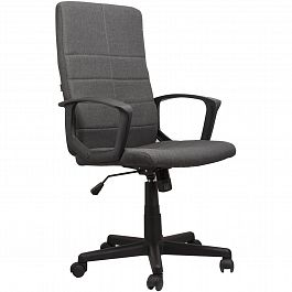 Кресло офисное BRABIX "Focus EX-518", ткань, серое, 531576 - Фото предпросмотра