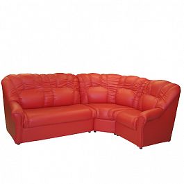 Комплект мягкой угловой мебели «Медвежонок» Красный - Фото предпросмотра