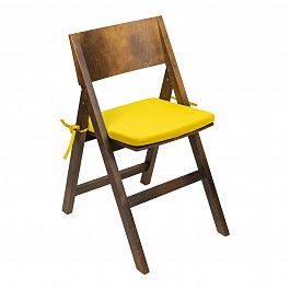 Подушка для стула Торни, желтый - Фото предпросмотра