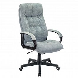 Кресло офисное CH-824, ткань, серо-голубое, 1182475 - Фото предпросмотра