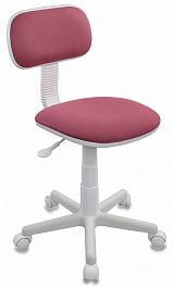 Кресло детское Бюрократ CH-W201NX розовый 26-31 крестовина пластик пластик белый "Кресла и стулья" ТО-002159002692 розовый - Фото предпросмотра