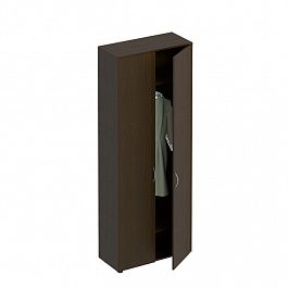 Шкаф для одежды высокий "Формула" ФР 310 венге темный - Фото предпросмотра