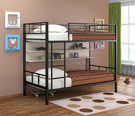 Двухъярусная кровать "Севилья-2П" коричневый - Фото предпросмотра