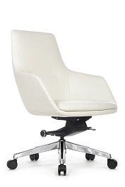 Кресло Soul-M B1908 Белый (6207) натуральная кожа - Фото предпросмотра