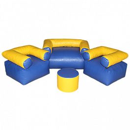 «Релакс» Комплект детской мебели "Сине-желтый" - Фото предпросмотра