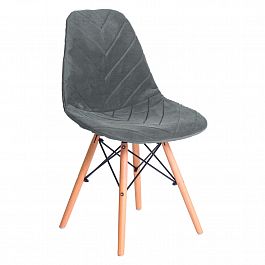Чехол Е03 на стул Eames, серый - Фото предпросмотра
