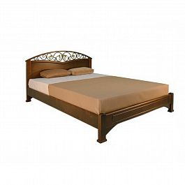 Кровать "Омега-3 200" сосна - Фото предпросмотра