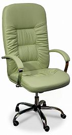 Кресло компьютерное Болеро КВ-03, зеленое - Фото предпросмотра