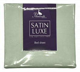 Простынь на резинке (140x200 см) Satin Luxe - Фото предпросмотра
