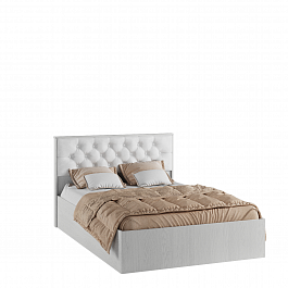 Спальня Модена корпус кровати МКР-1 (1,4м) ясень анкор светлый - Фото предпросмотра