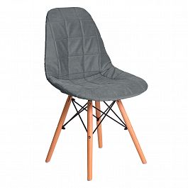 Чехол Е04 на стул Eames, серый - Фото предпросмотра
