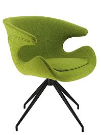 Кресло обеденное Everprof Liberty Ткань Зеленый - Фото предпросмотра