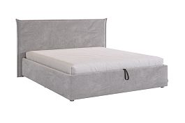 Кровать с подъемным механизмом Лада 160х200 см ZP.KM1.6-20.2762 оникс (велюр) - Фото предпросмотра