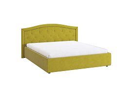 Кровать с основанием Верона 2 160х200 см ZO.KM1.6-01.2.2075 янтарь (велюр) - Фото предпросмотра