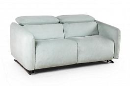 Rimini диван-кровать прямой замша мятный - Фото предпросмотра