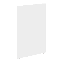 Onix Стойка (боковина) завершающая высокая прямая левая O.R-SVP (L) Белый бриллиант 25*766*1187 - Фото предпросмотра